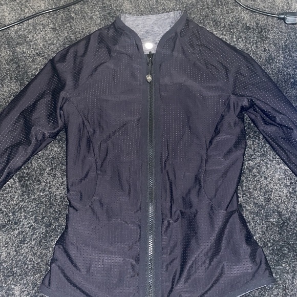 Lululemon reversible zip up - Picture 2 of 2